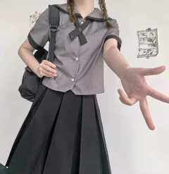 小蓝&小灰·水手服-资料图