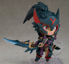粘土人 #1284-DX 猎人 Female Nargacuga Alpha Armor Ver.-资料图