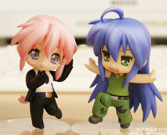 Nendoroid Petit 泉此方 Lucky Star Street Fighter IV Cosplay-资料图