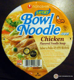 Bowl Noodle Savory Chicken