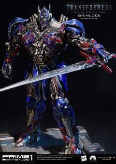 Museum Masterline Series 擎天柱 钢锁 -资料图