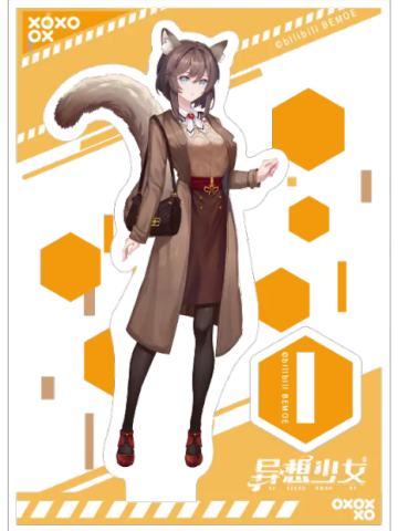 异想少女 超迷你亚克力牌 美琴lv3款