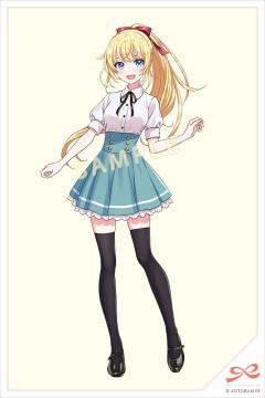 创彩少女庭园 佐伯律花 【爱丽丝高中·夏季校服】-资料图