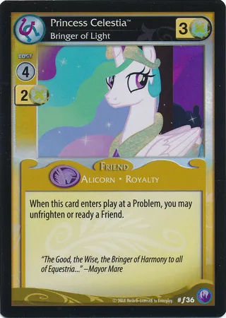 Princess Celestia, Bringer of Light