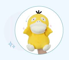 宝可梦手偶 可达鸭-资料图