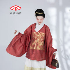 婚服双鹿纹·方补交领袄-资料图