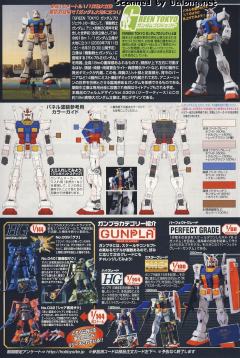 HG Ver.G30th RX-78-2 元祖高达 Ver. G30th Ver.GFT-资料图