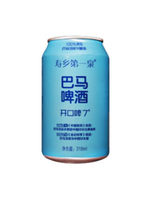 巴马啤酒 开口啤7°P 淡色拉格 (罐)