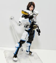 SHF 真骨雕 假面骑士IXA 保全/爆发模式 Save Mode/Burst Mode-资料图