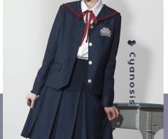 森绫女高·西服-资料图