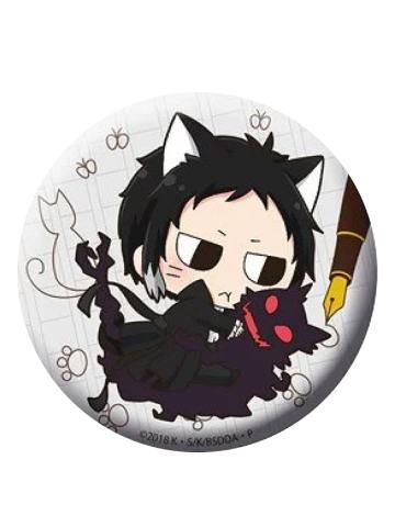 芥川龙之介-猫猫Q版吧唧
