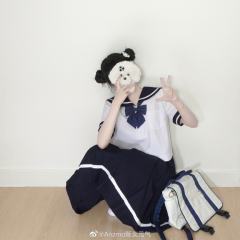 绀一本·水手服   -资料图