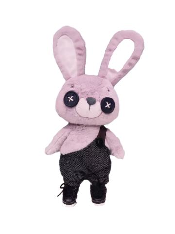 柠萌兔骨架毛绒玩具