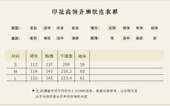 高领齐胸款连衣裙-资料图