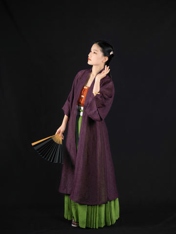 紫棠·长衫
