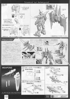 RG ZGMF-X09A 正义高达 未启动模式-资料图