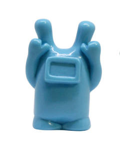 Moro Seijin Mini Sofubi モロ星人 Ao