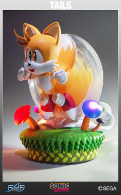 Classic Sonic the Hedgehog Statue 麦尔斯·普劳尔 -资料图