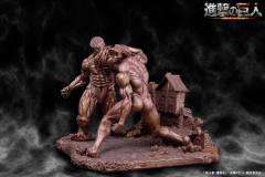 Diorama 铠之巨人 巨人 Bronze ver.-资料图