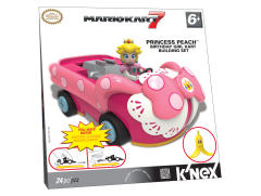 K'NEX Mario Kart Building Set 桃花公主 Birthday Girl Kart-资料图