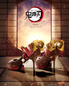 MAYLA舞乐 鬼灭之刃联名款 高跟鞋-资料图