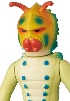 Toei Retro Sofubi Collection 毒蛾刚达 Middle Size-资料图