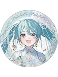 初音未来-四周年感谢祭极光烫金吧唧