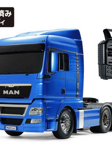 1/14 电动RC大卡车系列 TRACTOR TRUCK MAN TGX 26.540 6x4 XLX (LIGHT METALLIC BLUE EDITION) FULL OPERATION KIT