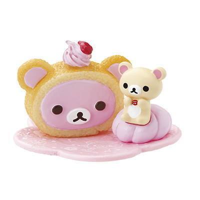 Rilakkuma Omotenashi Japanese Sweets 轻松熊（白） Sakura Roll Cake