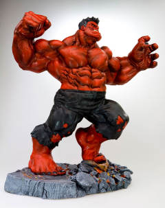 Fine Art Statue 红浩克 -资料图