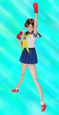 春日野樱 Capcom Action Doll Collection - Blue ver.-资料图