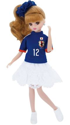 リカちゃん Japanese National Soccer Team Model 2014