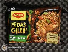 Pedas Giler Ayam Bakar Mi Goreng