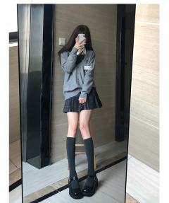 纯色毛衣开衫-资料图