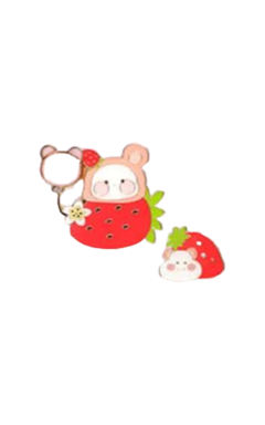 草莓小熊徽章