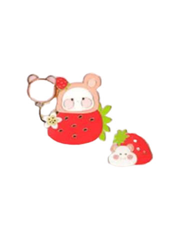 草莓小熊徽章