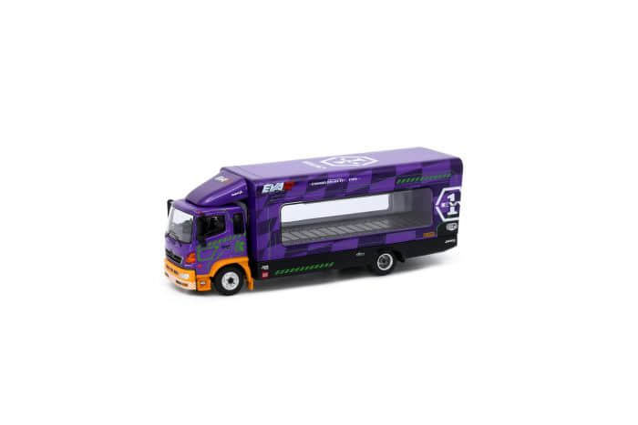 EVA RT TEST TYPE-01 HINO 500 TRANSPORTER日野500抬升厢体运输车
