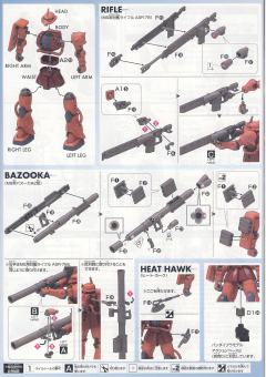 HGGTO MS-06S 指挥官用型扎古II 夏亚・阿兹纳布尔机-资料图