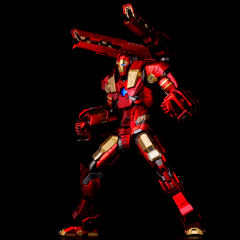 RE:EDIT 钢铁侠 Modular Ironman W/Plasma Cannon & Vibroblade-资料图