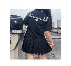 薄荷奶绿·水手服-资料图