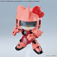 SD CS Hello Kitty 夏亚·阿兹纳布尔 扎古II 配色-资料图