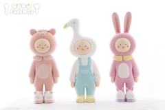 uovo friends兔子植绒