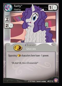 Rarity, Hairity