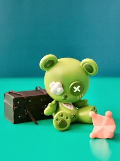 破败小熊-抹茶白巧