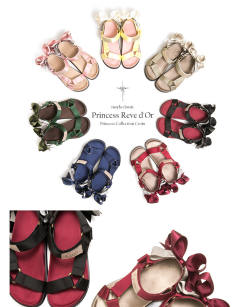 Princess Reve d'Or 公主 蕾布多尔 凉鞋-资料图