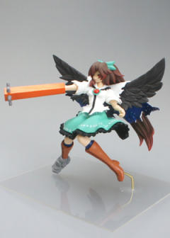 Touhou Gakkaranbu Trading Figure Collection 灵乌路空-资料图