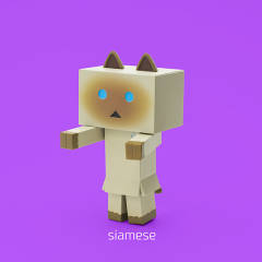 Nyanboard Figure Collection 2 阿楞 Siamese