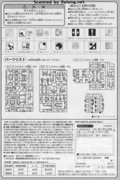 HG00 GNX-609T 厄运式Ⅲ A-LAWS配属机-资料图