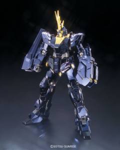 MG RX-0 独角兽高达2号机 报丧女妖 钛金属色电镀版-资料图