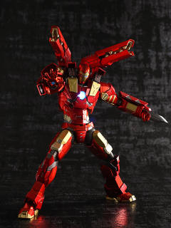 RE:EDIT 钢铁侠 Modular Ironman W/Plasma Cannon & Vibroblade-资料图